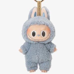 Authentic Labubu The Monsters Macaron Series Sea Salt Coconut (light blue)